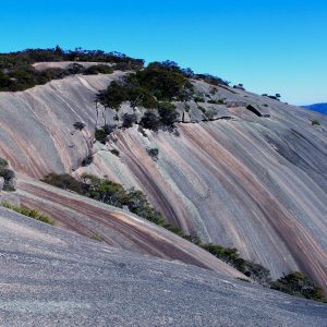 Bald Rock striped slopes on Great Divide Tour
