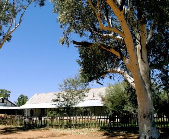 Original site of the old Hermannsburg Lutheran Mission set up to assist the Aboriginal People in 1877, now a centre for cultural tourism and fine works by Aboriginal artisans 