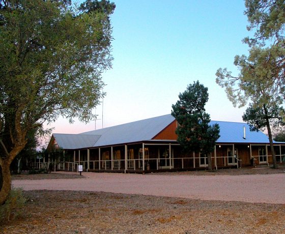 Luxury cabins at Mungo Lodge offer comfort and a modern touch in an otherwise remote, heritage rich region