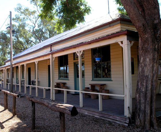 Established in 1864, The Nindigully Pub sits alone in the "back of beyond" but has wowed tour guests on every visit for its quirky country history and generous hospitality of no equal