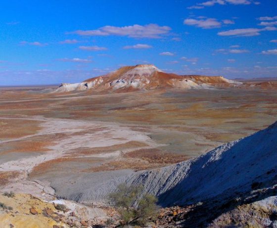 Located between Oodnadatta and Coober Pedy the Painted Desert is a striking example of geological weathering