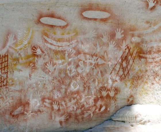 The First People's occupation of Carnarvon Gorge is thought to date back 3000 years or 150 generations, each stencilled gallery a story of the time.
