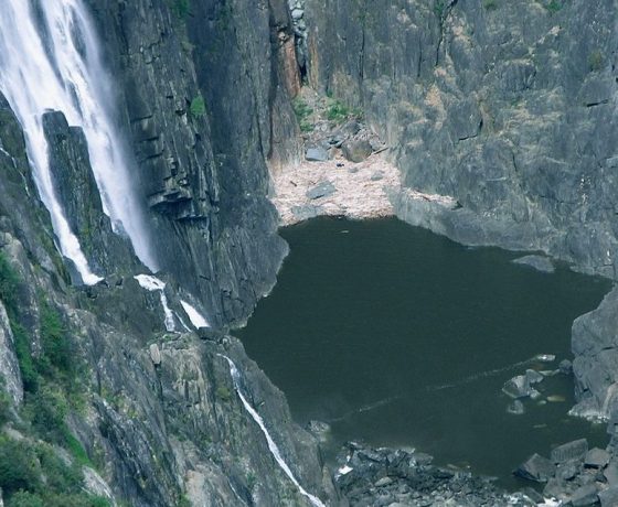 One of the highest waterfalls in Australia tumbles into the tortuous gorge at Wollomombi where the Great Divide and New England Tableland continue to resist the erosive forces of time