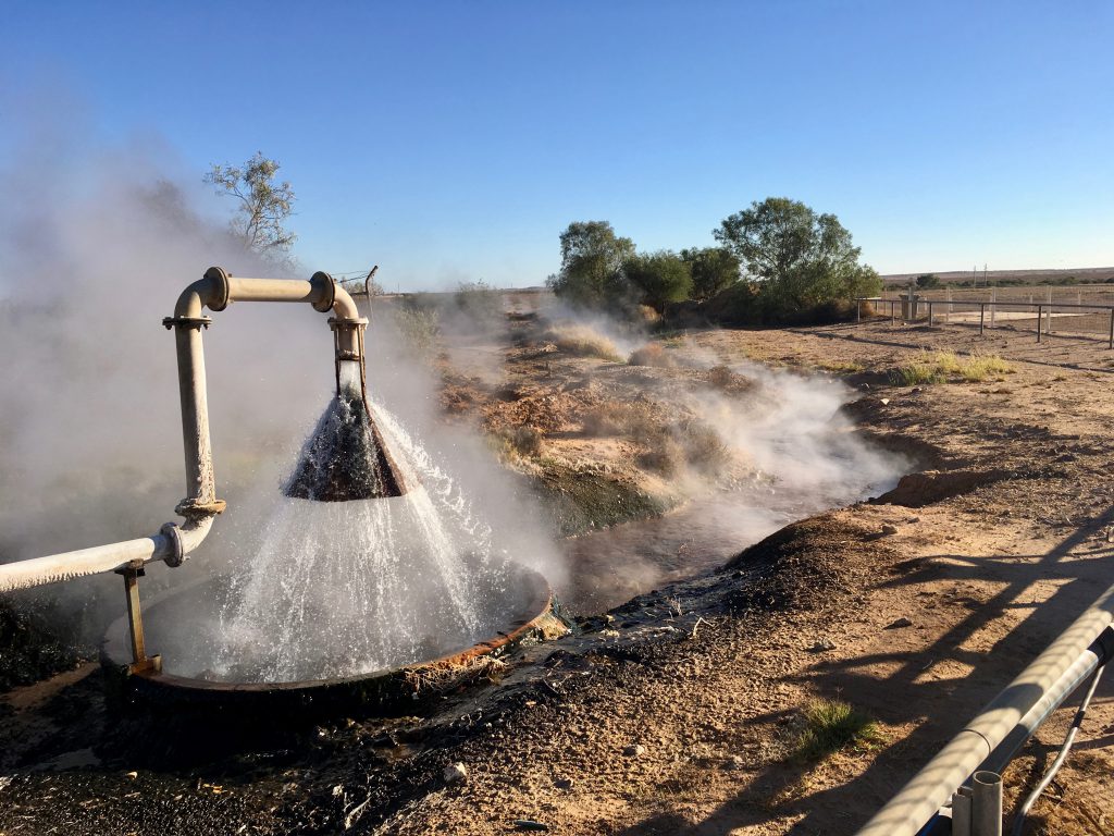 Under the driest of continents flows an estimated 33,000 million olympic swimming pools of water on which outback life depends