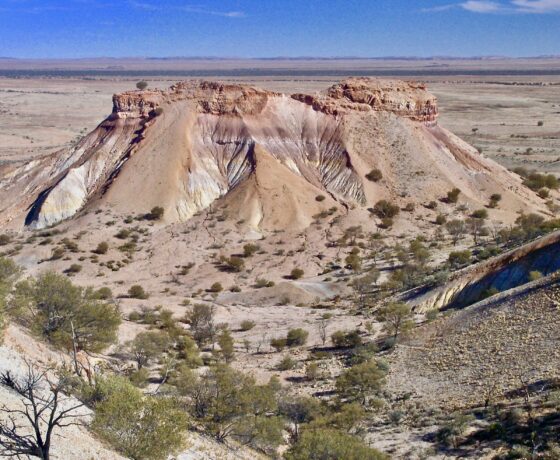 Bold Painted Desert Formation
