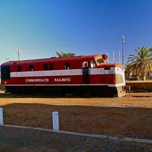 Engine from the old Ghan Railway