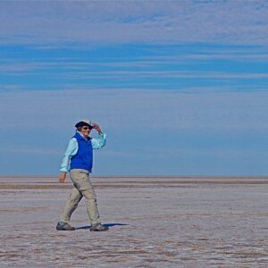 Walking on Kati Chanda-Lake Eyre