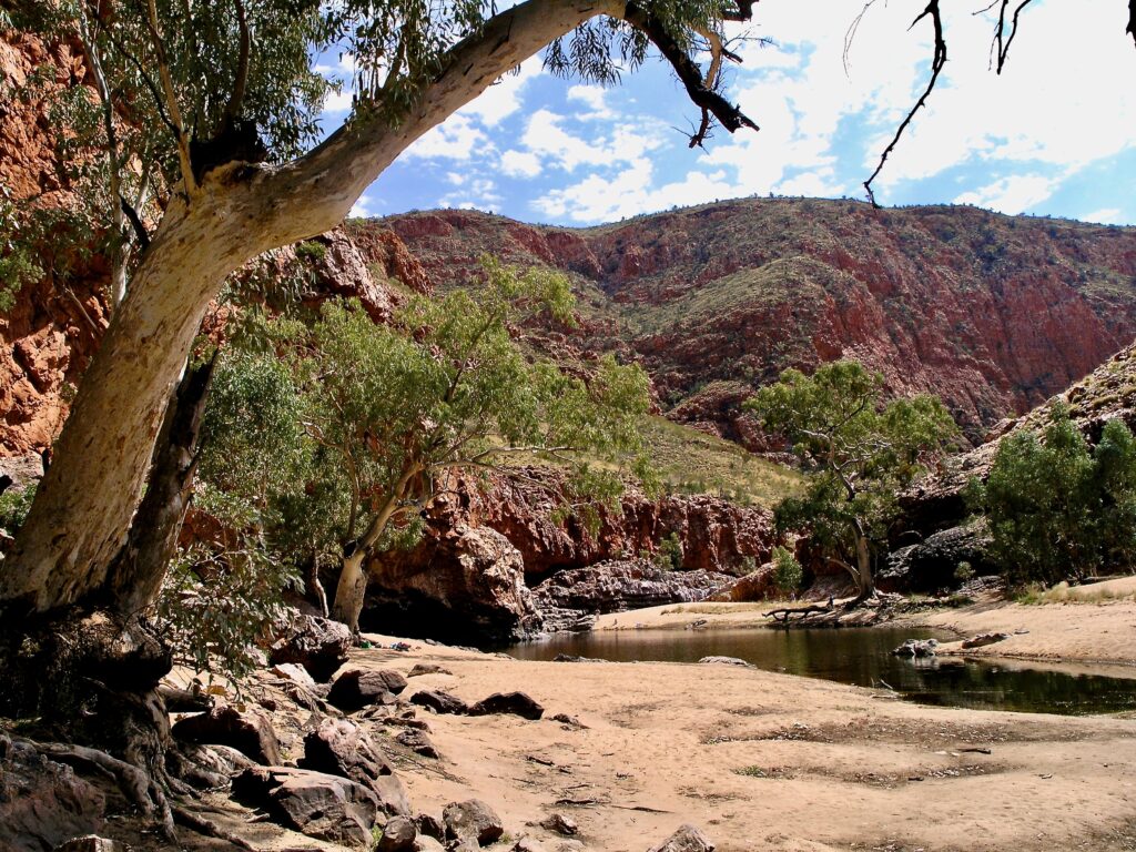 Southern entry to Ormiston Gorge, West MacDonnell Ranges