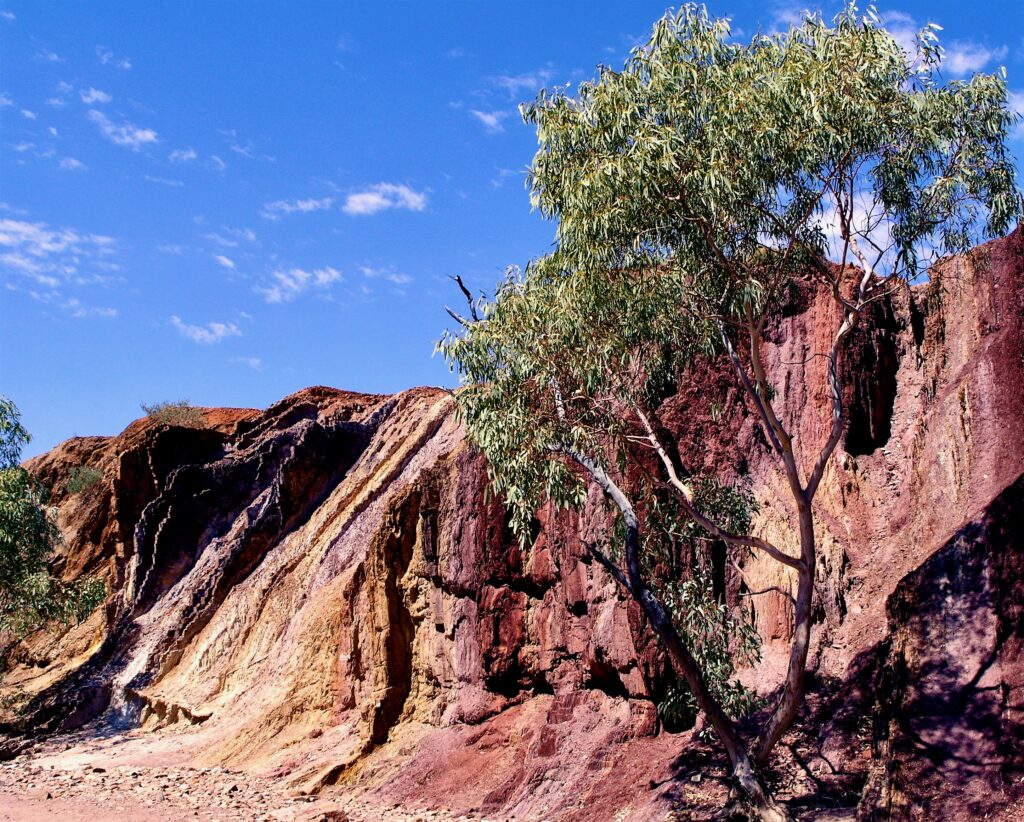 Aboriginal Ochre Pit, West MacDonnell Ranges