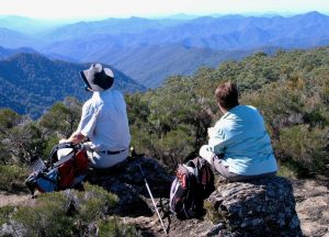 Lunch with a view in New England National Park