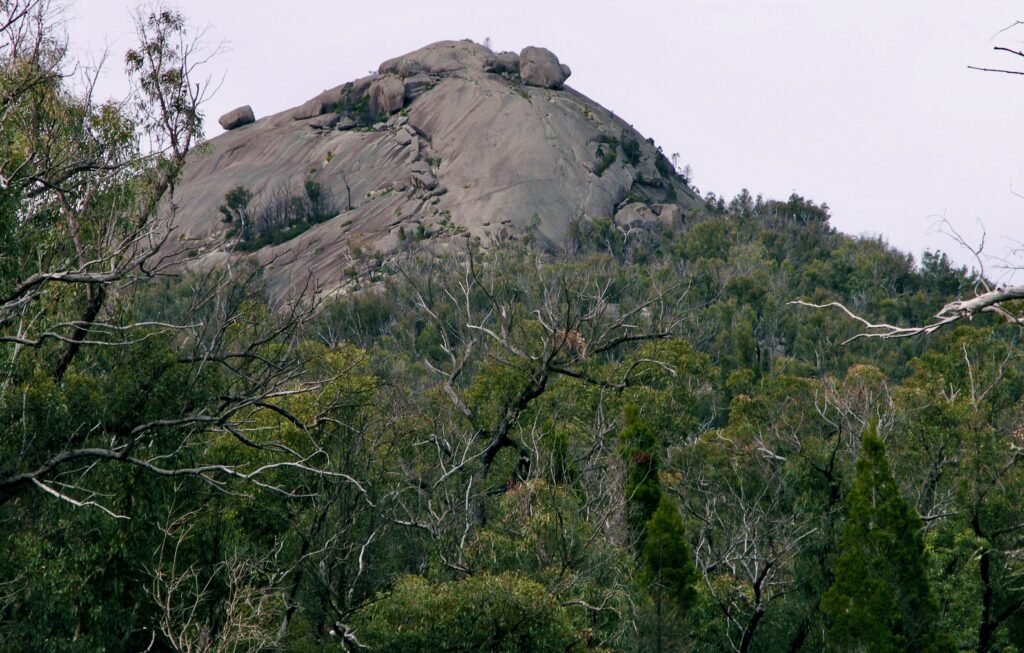 The Pyramid from its base, Girraween National Park