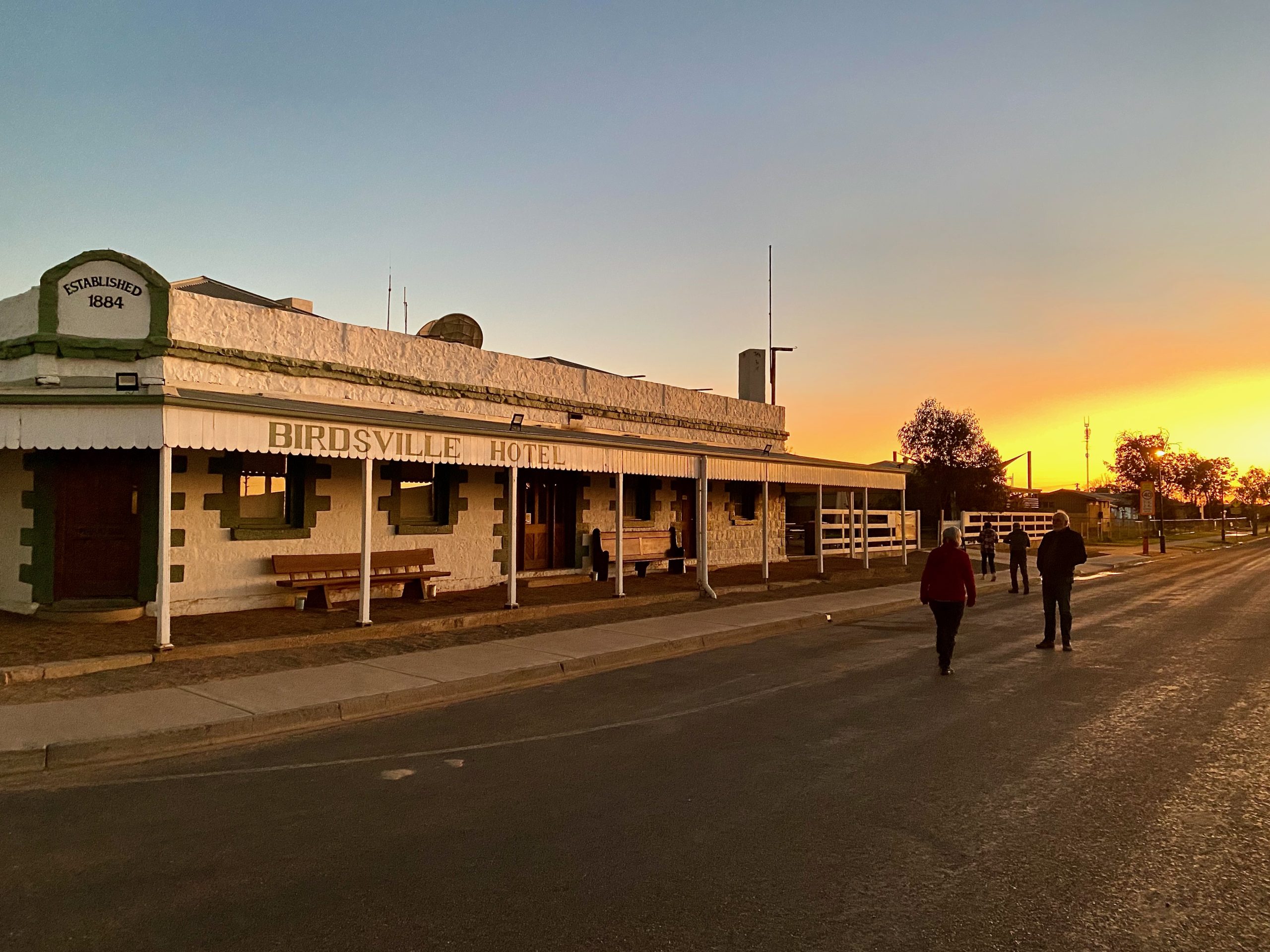 Birdsville at Sunrise
